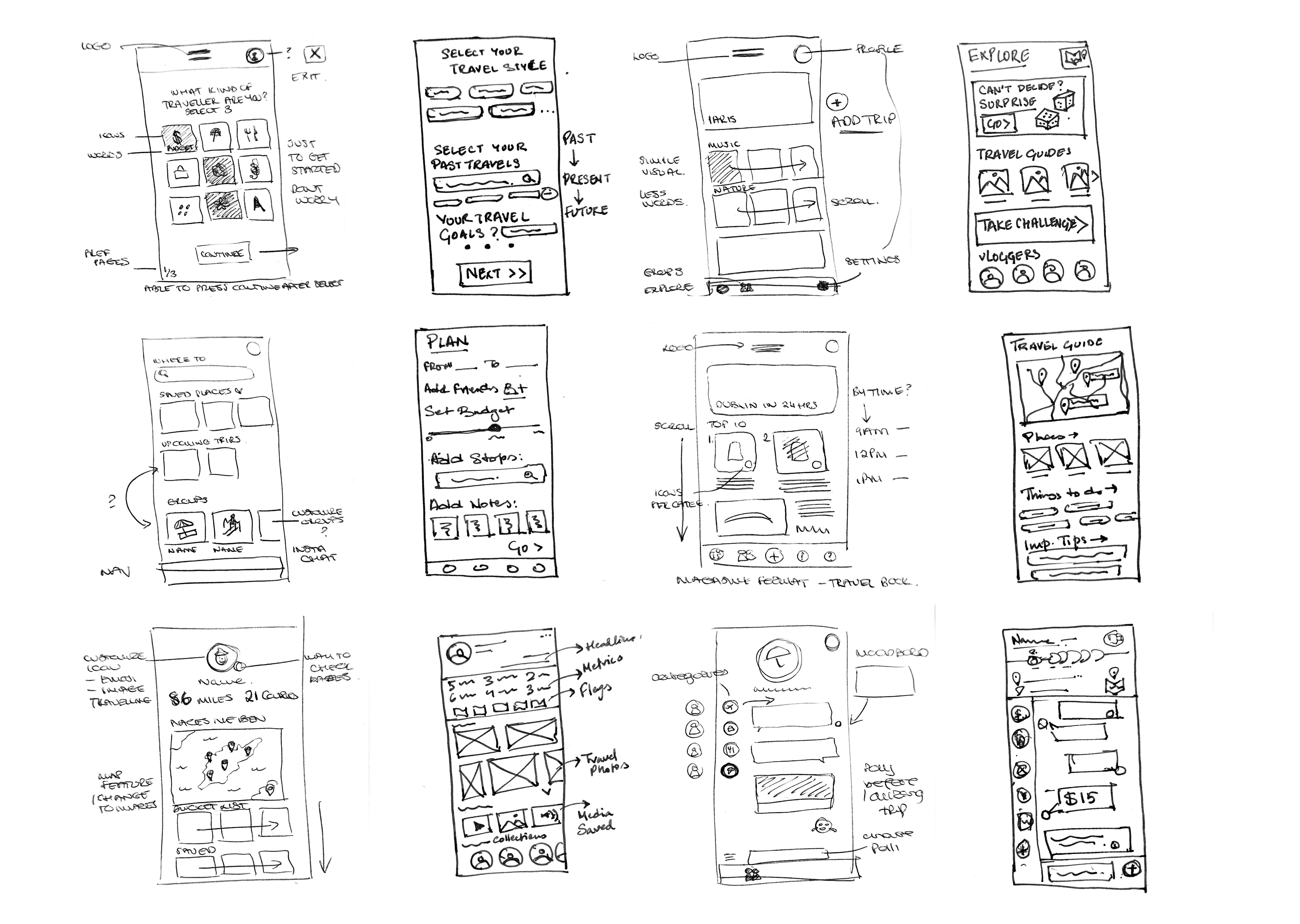 Away App UX Stage 1