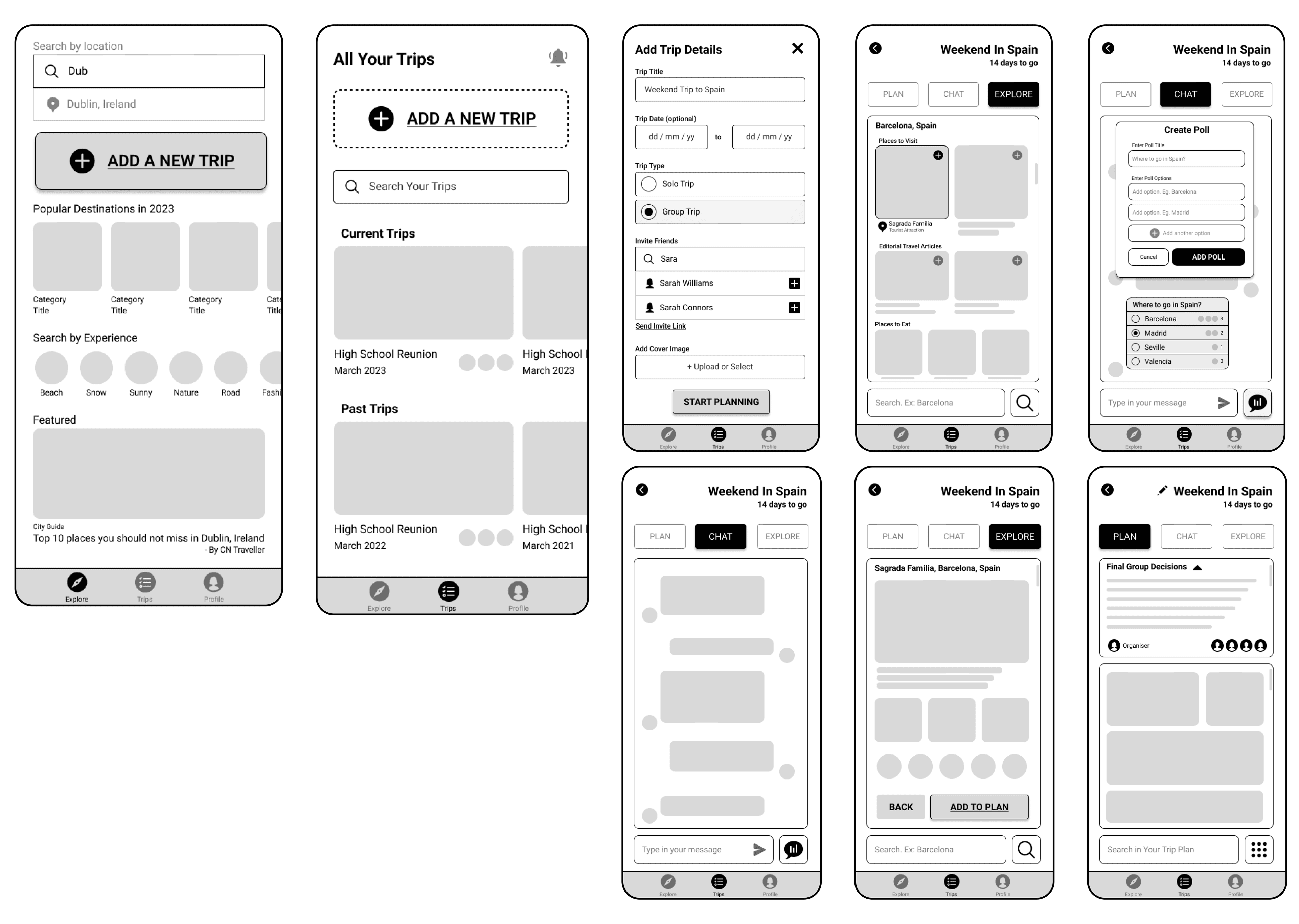 Away App UX Stage 3