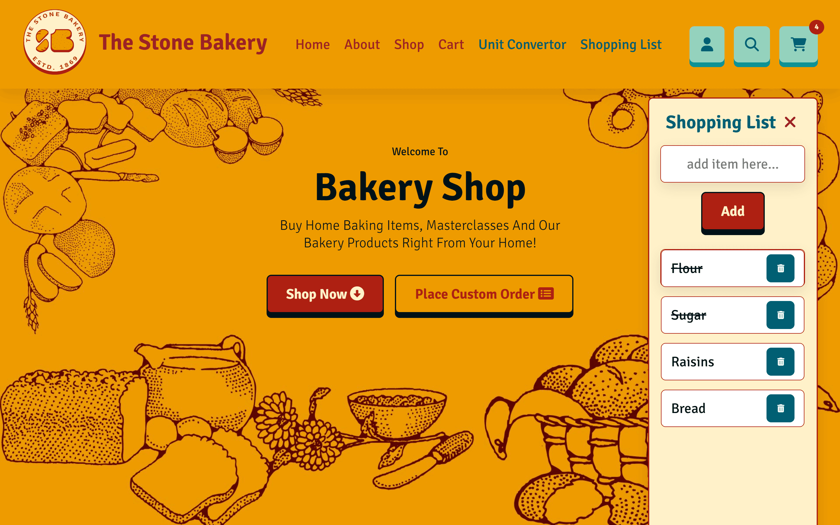 Stone Bakery Branding